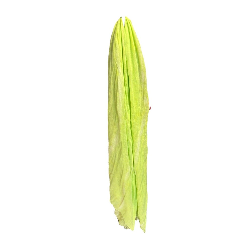 Lime Green Women’s Long Scarf No Tags Wear Different Ways